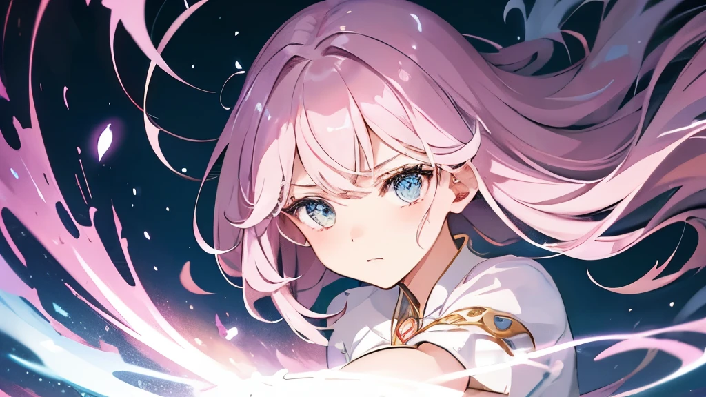 Anime-Style Prompt for a Cute Girl's Awakening Moment:
Scene Description:
The moment of awakening is filled with a powerful surge of energy, but the girl's face retains her soft, cute features. Her large, expressive eyes, now glowing with a radiant light, remain wide and filled with awe and surprise, adding an innocent charm to the intensity of the scene. Her cheeks have a slight blush, highlighting her youthfulness and gentleness. Even in the midst of her transformation, her features remain delicate—small nose, soft lips slightly parted as she breathes in the magnitude of the power surging through her.
Lighting & Effects:
Her awakening still involves a brilliant explosion of light, but the aura around her has a more pastel, magical quality—soft pinks, blues, and whites spiral around her, contrasting the sharpness of the energy. Sparkles and glimmers of light dance around her, giving the scene a whimsical, almost magical girl-like vibe. Her hair flows gracefully in the air, not wild, but in soft waves, as if the energy is gently lifting her.
Facial Expression:
Her expression is key to the "cute" factor. Rather than intense resolve or fierce determination, she has a look of surprise mixed with innocent wonder, her wide eyes sparkling as she realizes her potential. Her small hands might be raised in a defensive or tentative posture, as if she’s unsure of the immense power she's just unlocked, giving her a vulnerable and relatable charm.
Background & Atmosphere:
The background can still be dramatic but softened with elements like glowing flowers or leaves gently floating in the wind. The setting could be a peaceful, forested area or an open field, with the ground subtly cracking under her feet, but without harsh destruction. The environment responds to her energy with a sense of reverence, as if nature itself is gently guiding her through this transformation.
Cuteness through Motion:
The energy around her moves in gentle spirals, not aggressive or violent. Her hair