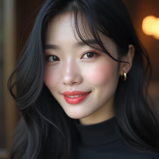 (masterpiece, top quality, best quality, (close-up photograph: 2), ((1girl)), fair skin, (((closed lips))), (extremely detailed face), looking straight, ultra-detailed eyes and pupils, ((bare pectorals)), ((bare chest)), bare head, nude dress, (((bare shoulders))), symmetrical frame, ((strapless)), (((smile))), ((symmetrical pose)), looking at viewer, (((looking at viewer))), ((symmetrical face: 1.6)), 35mm, simple background, ((studio lighting)), no watermark, ((grey long hair)), <lora:soyeonlorashy:1>
