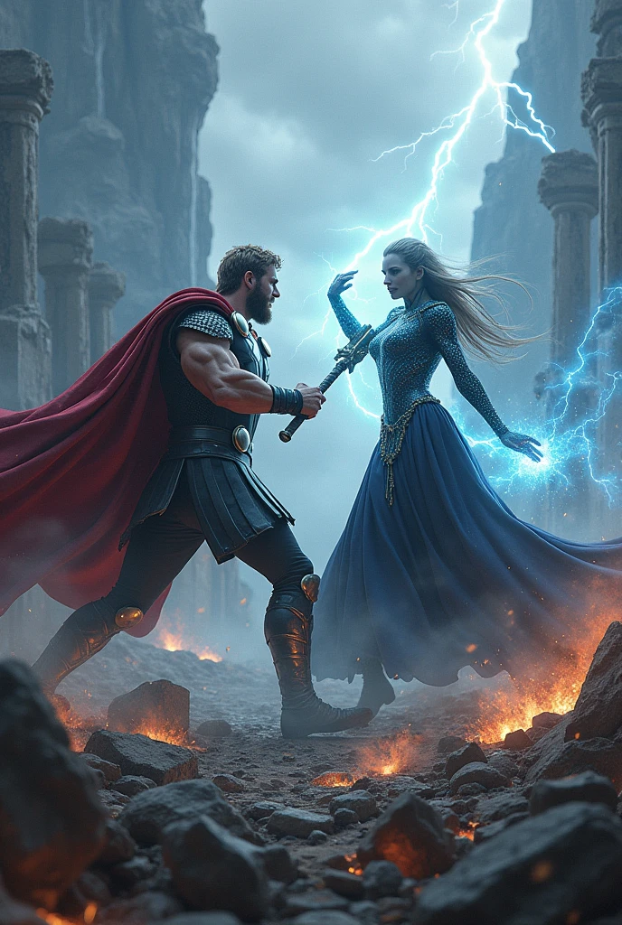 Scarlet witch vs thor