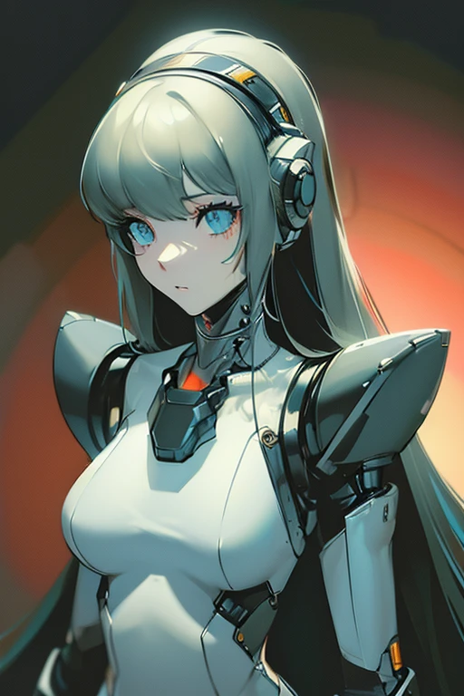 (masterpiece),(Highest quality),(Super detailed),(Best illustrations),(Best Shadow),(Absurd),(Detailed Background),(so beautiful), 16K, 8K, 4K,(Best Shadow),robotization,woman ,big bust,Robot Joint ,Metal skin,Black robot Suit,long hair,a black robot suit that covers the whole body,robot hand,cyber bodysuit,mecha head,(Detailed hands and fingers:1.2),Ball joint robot body,doll joint,beautiful face,beautiful robot girl,robotic eye,robotic hands,(no more human skin),android girl,cyborg girl,F cup, sexy body,(machine made joints:1.2),(machanical limbs:1.1),(blood vessels connected to tubes),(mechanical vertebra attaching to back),(mechanical cervial attaching to neck),aegis(persona3),pussy,no messy picture style