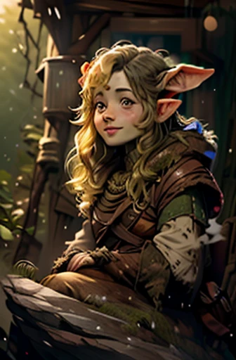 sepia,Illustration,vision,Landscape painting,door,(Full Focus: 1.5), (whole body: 1.5), (Standing with feet together: 1.2), (Fantasy forest halfling with pale green skin and shiny light blonde hair in a dynamic pose, Smiling and dreamily sitting on a rock:1.3), Ponytail Girl,Alchemist Outfit,(Big Breasts),Gorgeous backpack,(stunning face, symmetrical clear eyes, detailed eyes and face, detailed body, on), (masterpiece), (high aesthetic), (absolutely resolution), 1 girl, late teenage, serious, updo, blonde hair,Cinematic Lighting, Shine, ((Lush forest trees々The trajectory of sunlight through:1.3)), Frame, character chart, Cheat Sheet, High resolution, masterpiece, Textured skin, Super detailed, High detail, Textured skin, High detail, high quality, Awards, 最high quality, High resolution, 32K