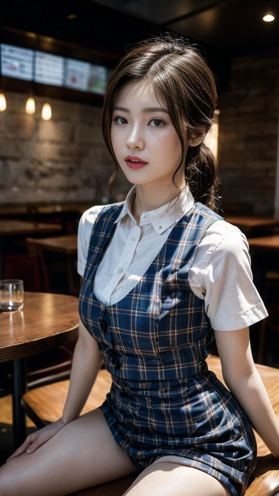 Waitress、Waitress、Waitressだよ❗️(8k, RAW Photos, 最high quality, masterpiece: 1.2), (Realistic, photoRealistic: 1.37), 1 歩道に立っているWaitressのを着た女性, ,Ultra Mini Skirt、 Professional Writing, Photon Mapping, , Italyのの女性, Torn, Sommelier、,Italy、Italy、Easy to wear、 Ultra compact uniform、,At a fine dining restaurant， 胸がbig、Incredibly beautiful face、masterpiece, 最high quality, high quality, High resolution, big , (Face close-up),Working in a restaurant、Carrying tableware、Hair is tied up、Updo、Playmate proportions、エロスWaitress、Please tie your hair tightly、Expose as much skin as possible、、The ultimate revealing outfit、Hair combed back、Infinite Strip、Hair combed back、oh、Nipple poking stimulation、Tingling in the nipples、Anal feels good、Checked clothes,Checker Mode、Intricately checked uniform、Erotic Appeal Posing、Undershot、Show me your panties、Show me your panties、