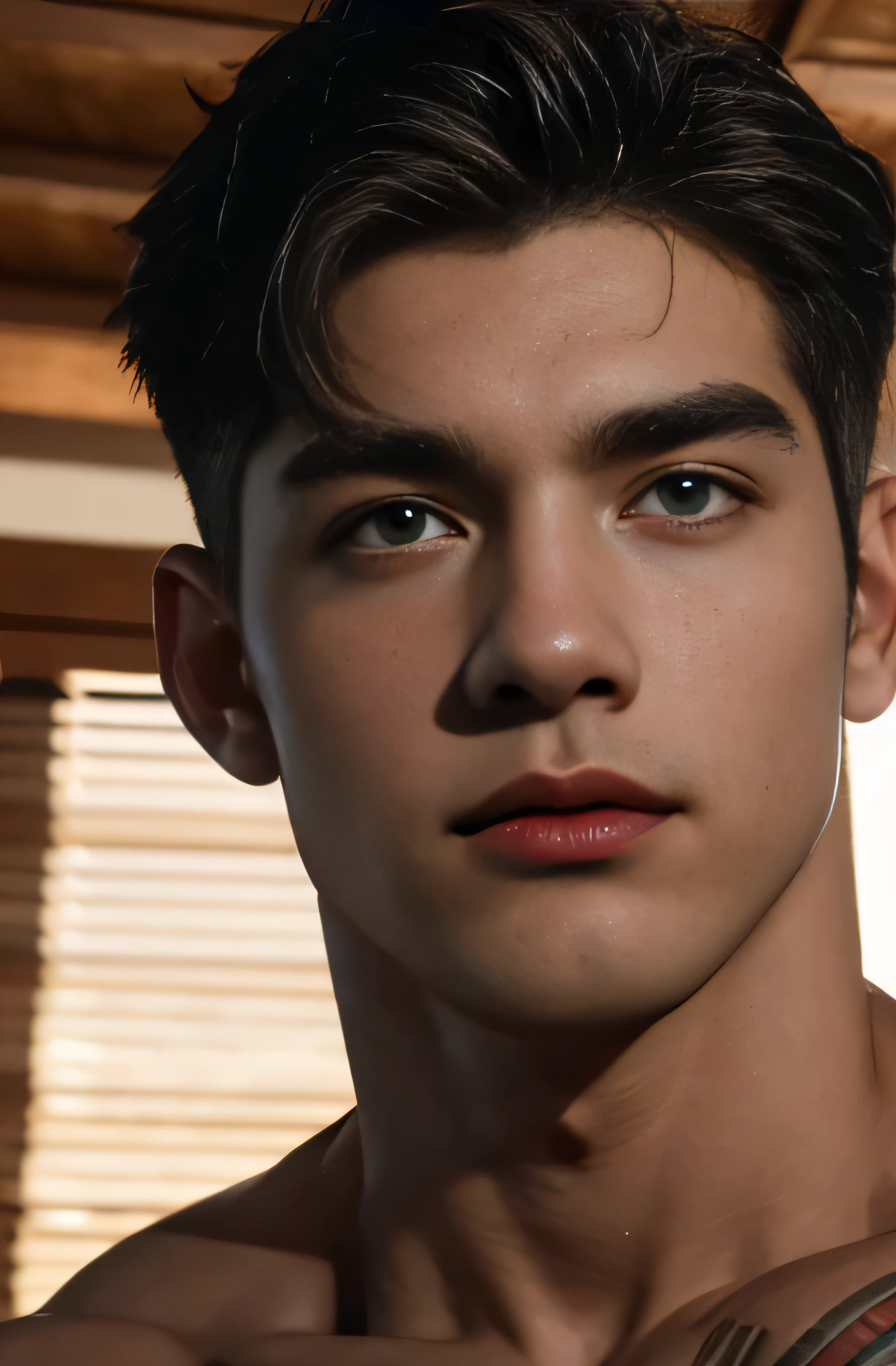 create a hyperrealistic photo of cesar contreras