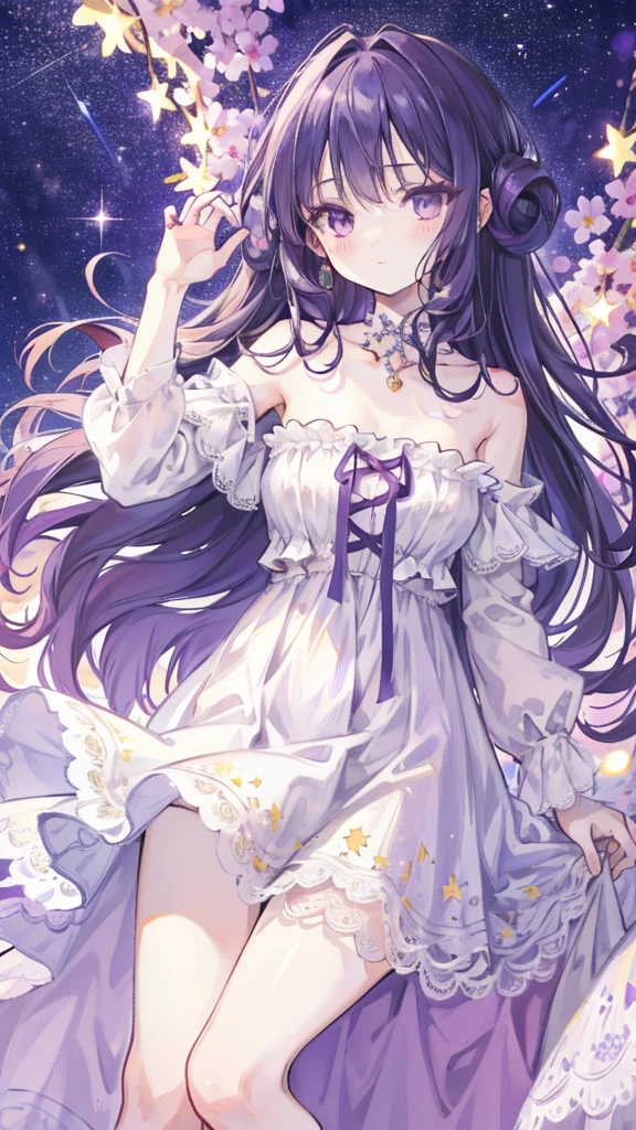 Highest quality、Very delicate and beautiful、Very delicate and beautiful、(Beautiful eyes)、Pink Eyes、I、I、、13 years old 、Japanese、、Chiquita、(armor)、(Black Hair)、((Pink leotard))、（High leg）、Tiara on head、Laughter、standing、Look forward、((The background is outer space))