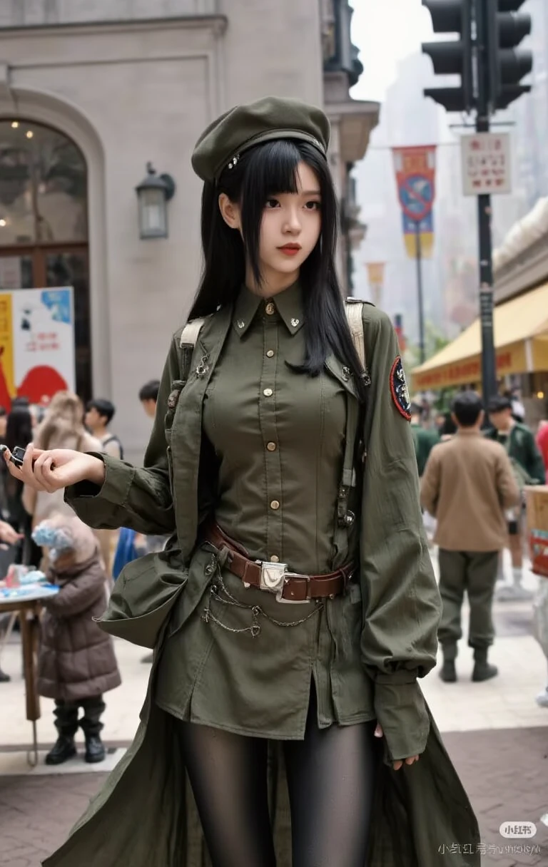 anime girl in uniform talking on cell phone in front of a tree, anime moe artstyle, official art, official artwork, anime visual of a cute girl, official character art, !light green color eyes, marin kitagawa fanart, made with anime painter studio, iwakura lain, painted in anime painter studio, rin, shirabii, kantai collection style, yandere. tall HD UHD 4K