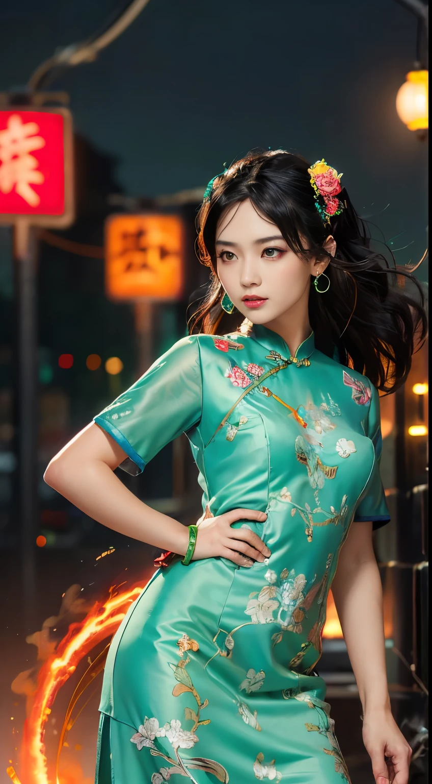 masterpiece, high quality, Best quality, Neon官方艺术, Beautiful and aesthetic:1.2), Beautiful Chinese woman egret(1 girl:1.3), Extremely detailed,(Fractal Art:1.1 个Neon ),(Colorful:1.1 个Neon)(Flowers:1.3.Neon ),Highest detail,(原来是Neon:1.2), (Dynamic poses), (背景上的抽象Neon:1.3), (Radiant Skin), (Multicolor:1.4.Neon )Full HD, ,(earrings), (feature:1.5) , (flamethrower:1.3),霓虹红背景上的Neon ,Phoenix Neon,Neon,Full HD