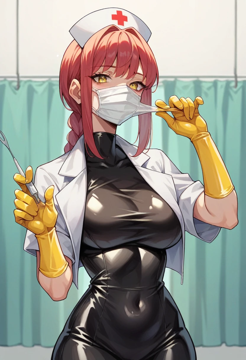 dead corpse zombie, in a hospital, orc gangbang orgy, sucking huge orc penis, distended throat, deepthroat,