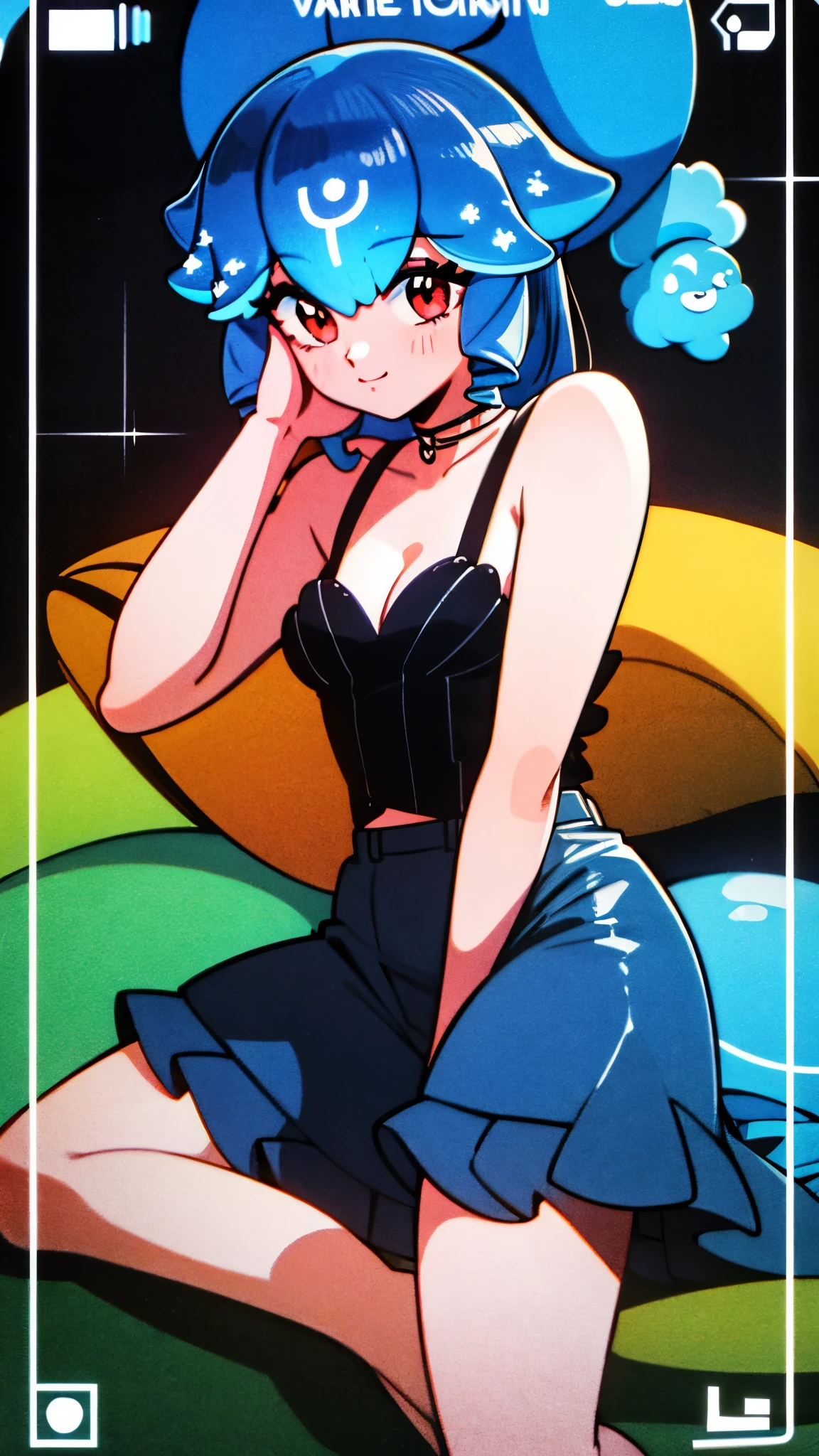 retro artstyle bao \(vtuber\  