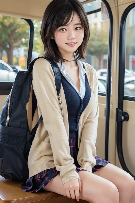 1 girl、(Japanese girl sitting on a bench and showing off her panties:1.1)、parted lips、realistic、tights、skirt、skyline、realistic、アップskirt、skirtリフト、highest quality、masterpiece:1.3、ultra high resolution、Angle of view from below:1.5、Panties close-up:1.55、embarrassed look、The background is a night view、((spread your legs to the side:1.4))、((panty shot))、((look viewer:1.4))、the most beautiful girl in the world、Kasumi Arimura