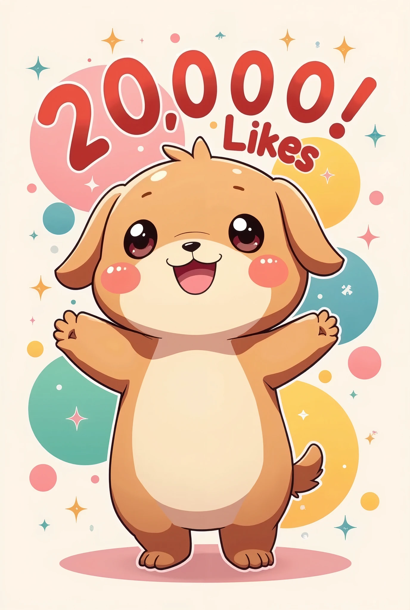 anime、animeイラスト、Thank you for 20,000 likes！Character