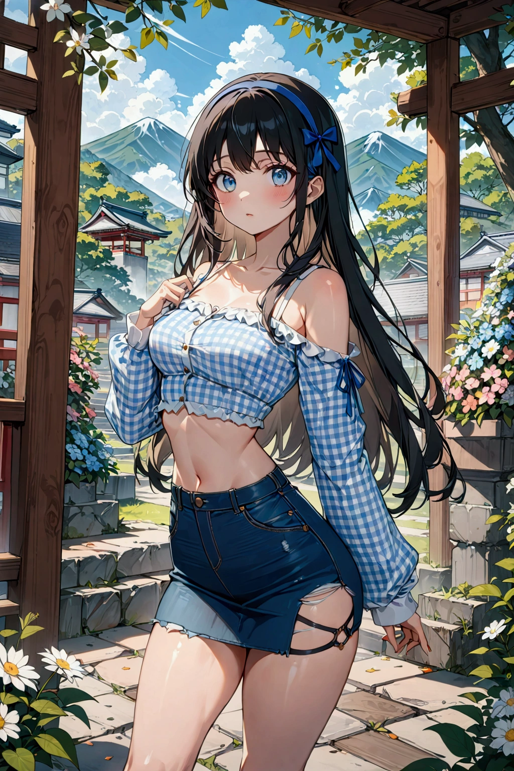 Teasing smile