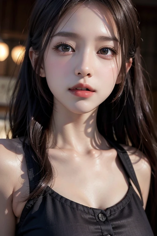 (masutepiece, Best Quality:1.2), 8K, 15yo student, 85 mm, Official art, Raw photo, absurderes, White dress shirts, Pretty Face, close up, Upper body, violaceaess, gardeniass, Beautiful Girl,Cat costume,, Cinch West, thighs thighs thighs thighs, Short sleeve, Day Park, Sit on a bench seat, Looking at Viewer, No makeup, (Smile:0.4), Film grain, chromatic abberation, Sharp Focus, face lights, clear lighting, Teen, Detailed face, Bokeh background,