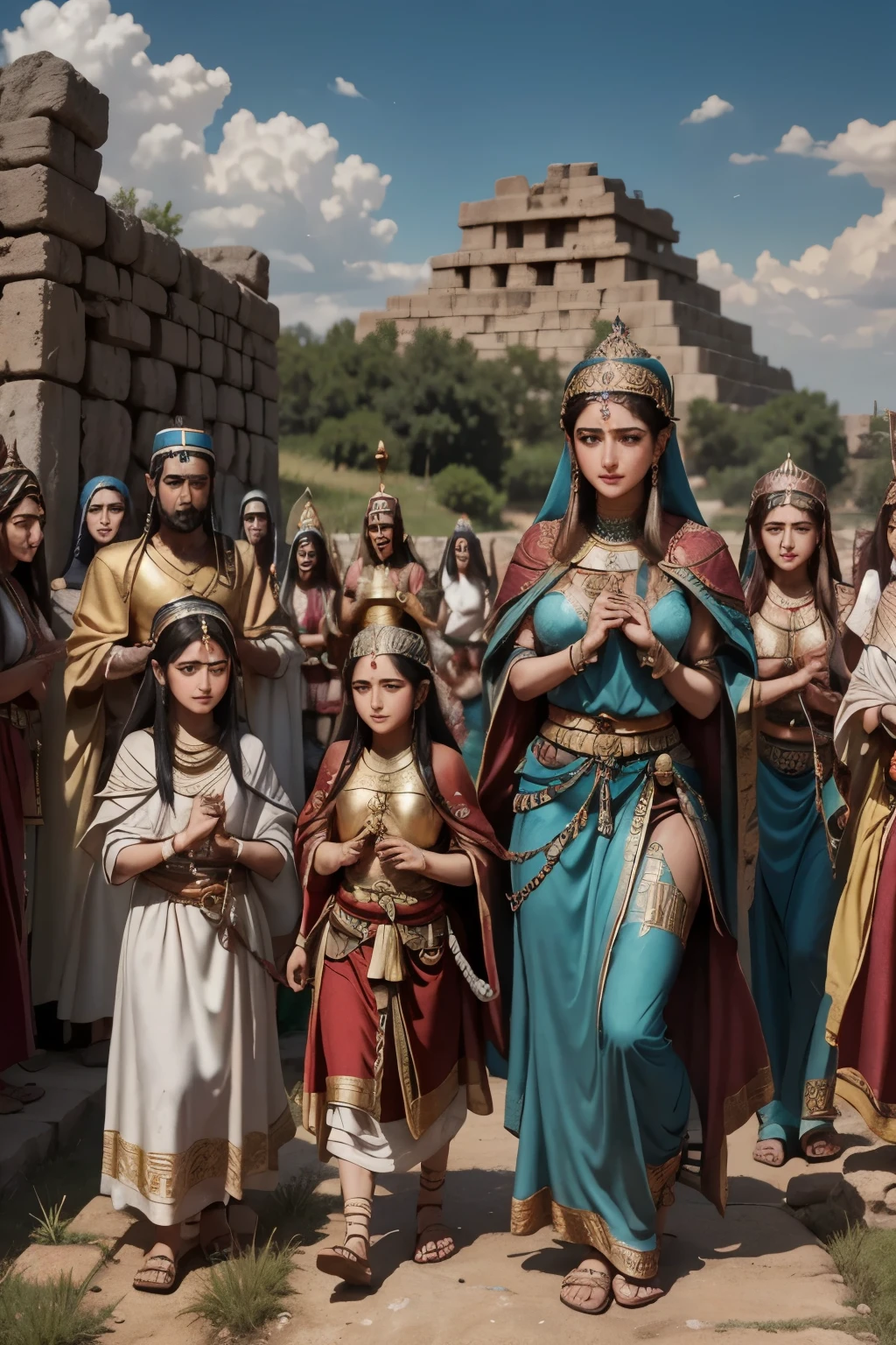 Ancient Mesopotamian girl、Mesopotamian civilization