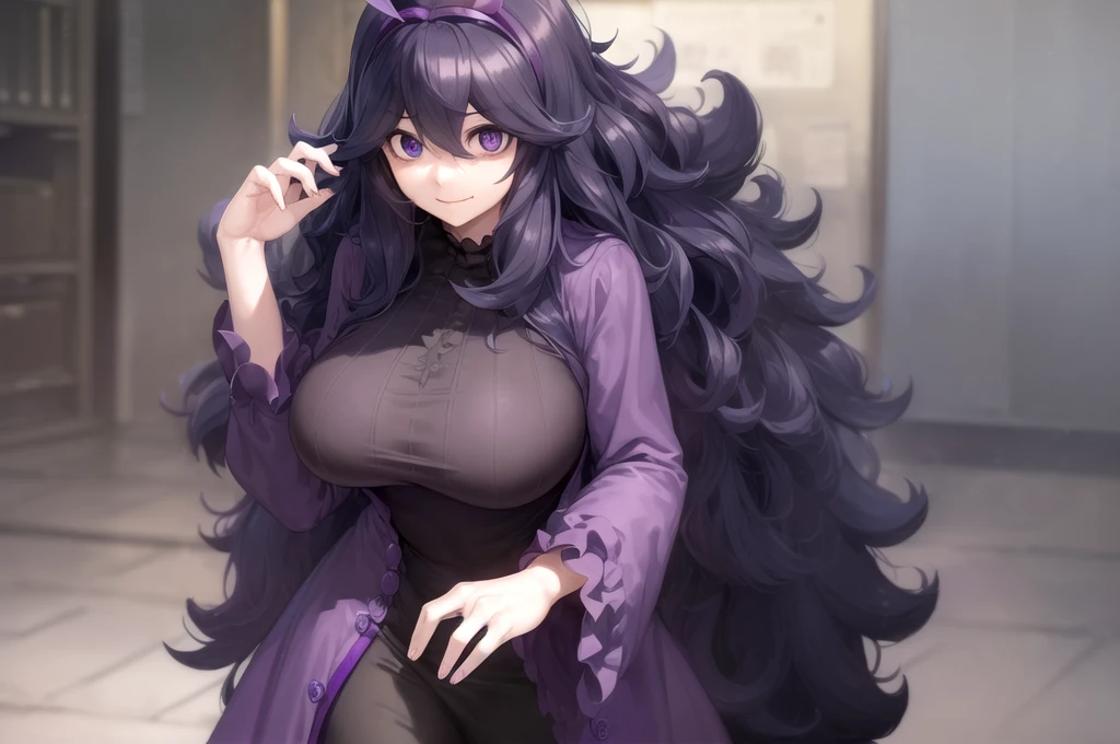 Hexmaniac、(Hex Maniac:1.5)、Hairbands、Disheveled Hair、(Purple Eyes:1.1)、Purple Hair、紫のHairbands、@@、Open your mouth、 breakブラックドレス、one piece、Long Dress、Long sleeve、Juliet Sleeve、 break鑑賞者、Upper Body、whole body、(Cowboy Shot:1.5)、 Indoor rest、library、 break(Representative works:1.2)、Best Quality、High resolution、unified 8k wallpaper、(Illustration:0.8)、(Beautiful detailed eyes:1.6)、Highly detailed face、Perfect lighting、Highly detailed CG、(Perfect hands、Perfect Anatomy)、