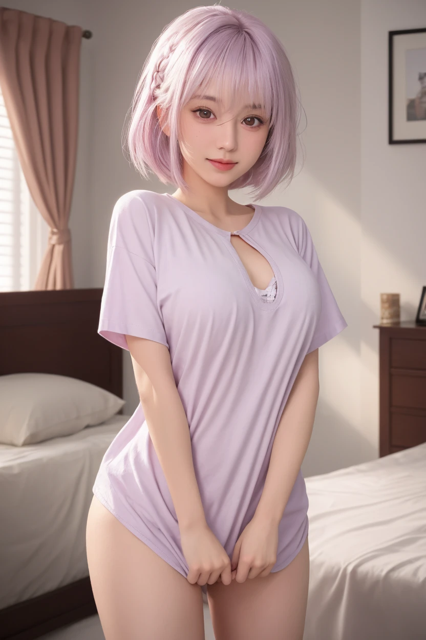 photo realistic,(1 young beautiful indian girl, laying on a bed in a sexy pose),(wearing sexy lingerie:1.2),(distant gaze:1.2),full accesories,necklace,slim waist,soft makup, instagram (photorealistic, high resolution:1.2), looking at viewer , (cute face:1.15) (8k, RAW photo, best quality, masterpiece:1.2), (realistic, photo-realistic:1.17),(sharp focus:1.2), professional lighting, photon mapping, radiosity, physically-based rendering, (pale skin:1.2),(medium breasts:1.2), blue eyes, (pink hair:1.2), realistic, (masterpiece:1.25),(best quality:1.25),(shiny skin),(red lips, halo makeup:1.15),(skinny,shy :1.2), (sunset light:1.15), outside,
