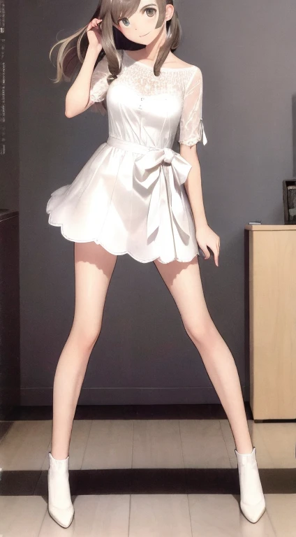 Alaf woman in skirt and white shirt leaning against wall, small legs, legs showing, long thin legs, a miniskirt, extremely pale, Normal legs, thighhighs and skirt, Very pale, wearing skirt, Exposed thighs!!!, short legs, wearing skirt and high socks, Miniskirt, Bare thighs!!!, thighs thighs thighs thighs!!!!!!, Short skirt