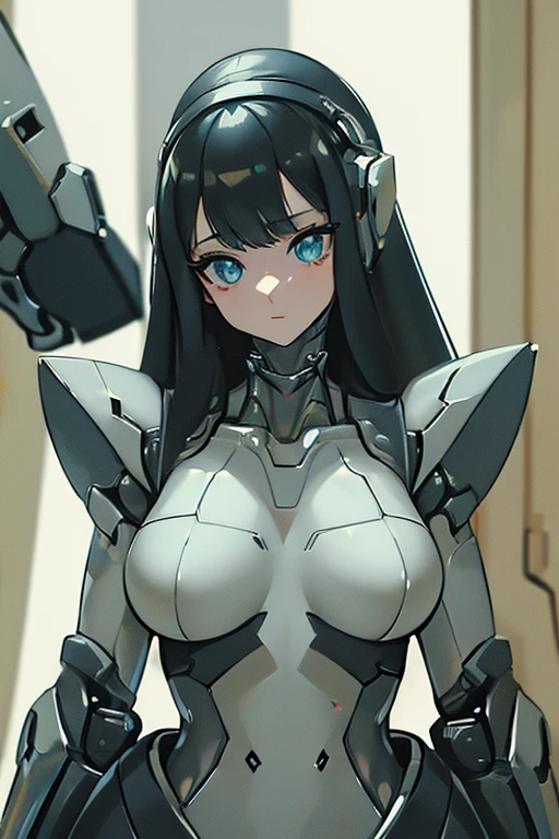 (masterpiece:1.2, best quality), beautiful, a 23yo woman, cyborg, space armour, black hair, twintails, glowing yellow eyes, extremely detailed face, beautiful detailed eyes, (perfect anatomy), nice thighs, underboob, textured skin, flying, outer space, galaxy, cosmos, cool lighting