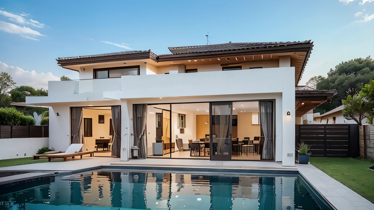 Simple modern villa suitable for everyone