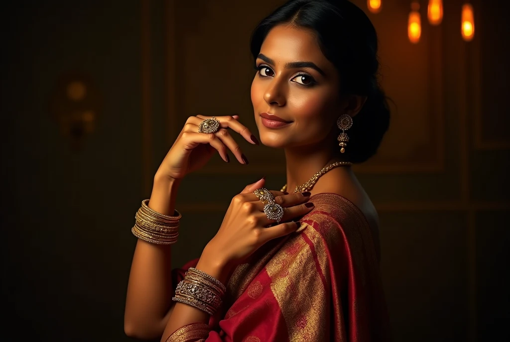 Create a poster for gul SHER jewellers 