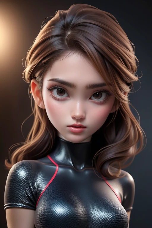 1girl,beautiful detailed eyes,beautiful detailed lips,extremely detailed eyes and face,long eyelashes,slim figure,ponytrail hairstyle,wearing spandex leotard,aquamarine shiny silk,thin fabric,(best quality,4k,8k,highres,masterpiece:1.2),ultra-detailed,(realistic,photorealistic,photo-realistic:1.37),HDR,UHD,studio lighting,ultra-fine painting,sharp focus,physically-based rendering,extreme detail description,professional,vivid colors,bokeh,portrait