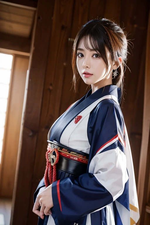 (Draw only one woman:1.8), Anatomically correct proportions, 8K, RAW shot, Best High Quality, masterpiece, realphoto, 18-year-old beauty, A dark-haired,torture room, (bound female prisoner:1.7), (dirty gray yukata:1.5), Yukata worn by female prisoners, Tattered yukata, (a wet body:1.5), (Shibari:1.7), (tie up with rope:1.7 ), dirty torture room, (BDSM:1.7 ), (Throw your arms behind your back:1.6)