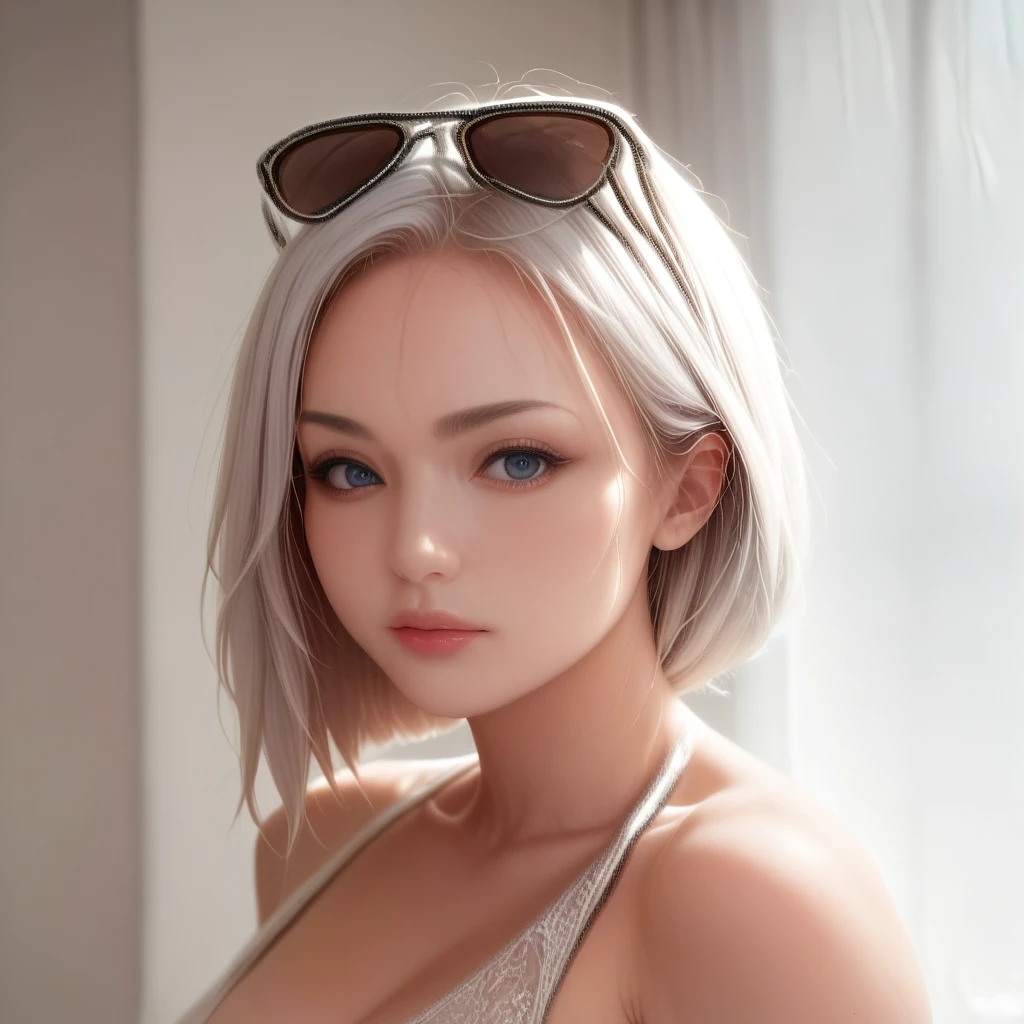 a close up of a woman in a bikini top posing for a picture, instagram model, 2 4 female model, bikini model, anna nikonova aka newmilky, swimsuit model, dasha taran, gorgeous bikini model, stunning closeupheadshot, martina fackova, natasha tan maciej kuciara, tanned body, anastasia ovchinnikova