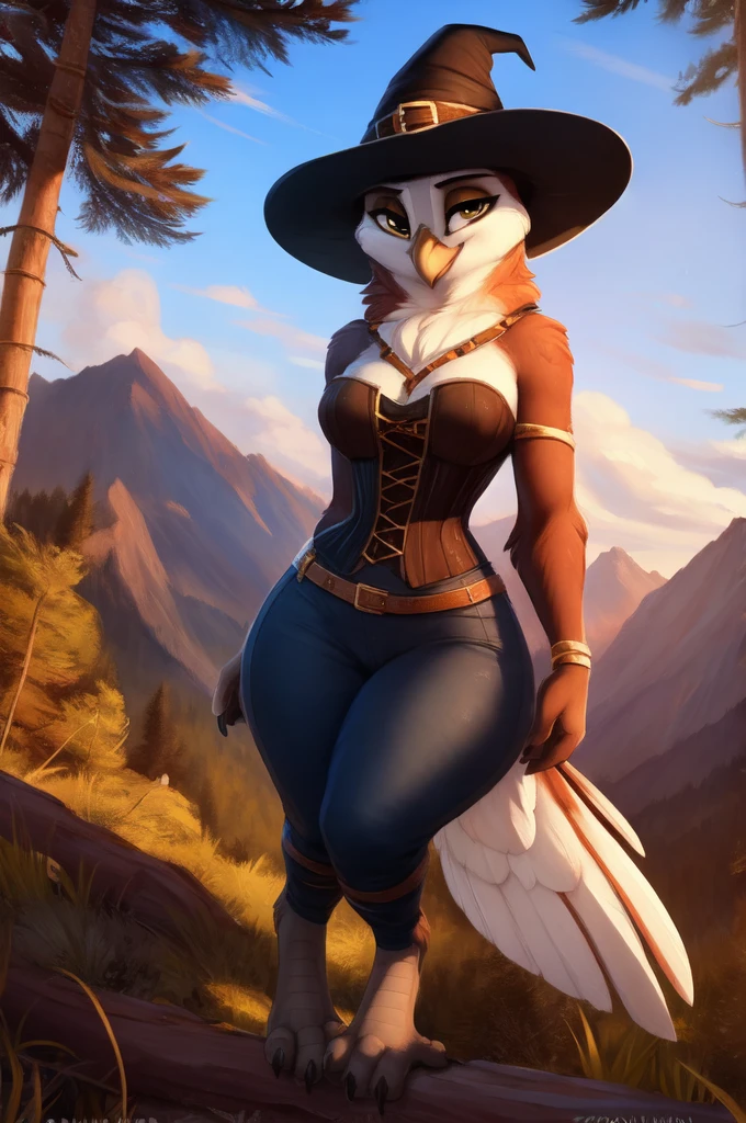 feral:1.2),(walkingwake:1.3), female focus, 8k wuality, ultra realistic, 3d render, digital art, beautiful and detailed portrait of a female owl, hi res,soft shading,good anatomy, feathered tail, (posing:1.3), (soft shading), 4k, hi res, ((detailed face, detailed)), by zackarry911, by zaush, (by personalami:0.5), looking at viewer, uploaded on e621, explicit content, 3d, cutesexyrobutts, hioshiru, (bastika, cutesexyrobutts, hioshiru), ((masterpiece)), ((best quality)), ((cinematic lighting)), ((countershading)), ((detailed background)), y kenket, Ross Tran, ruan jia, zaush, foxovh, by Zackary911, by hyattlen, by teranen, by fumiko, by Pixelsketcher, by Bayard Wu, by Thomas Benjamin Kennington, by Einshelm, by Kilinah, by Coffeesoda, by Hioshiru, by fluff-kevlar, by r-mk, owl, medieval, fantasy, neck fluff, neck fur, solo, fantasy, rogue, female, Avian, (((timid, seductive))), neck tuft, big eyes, Feathers, bird feets, bird feather tail, outdoors, anthro, thick thighs, wide hips, teasing, wide hips, huge thighs, clothed, cleavage, big hips, curvy, big thighs, bottom-heavy, standing, halloween, witch, witch hat, corset, lomg legs double slited dress, sharong
