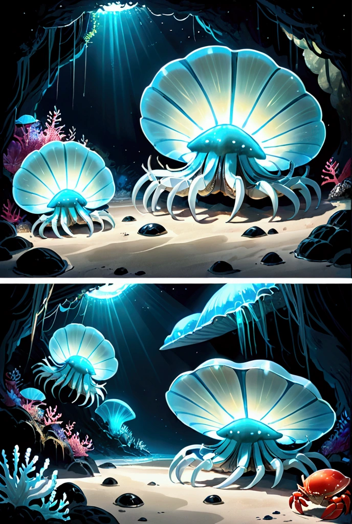 [Jellica] (masterpiece), best quality, expressive eyes, perfect face, (close up), (perfect body), (fully clothed), (detailed faces), (jellyfish girl), (holographic tentacle hair), (perfect nipples), (sfw), (jellyfish hood with glowing tentacles), (giant glowing rainbow jellyfish in the backdrop), (Glowing Rainbow Complexion), (glowing eyes), (long flowy jellyfish tentacles), (gelatin skin), (Jellyfish Goddess), black lips, dark eyeshadow, (extra detail), (glowing tattoos), (nude), (huge breasts), (taking selfie), (glowing bubbles), (beautiful face), (perfect vagina), (perfect ass), slender, (beautiful hands), facing camera, (multiple views) (various angles of same scene), (more detailed multiple angles), (character reference) (reference art), (from multiple angles)