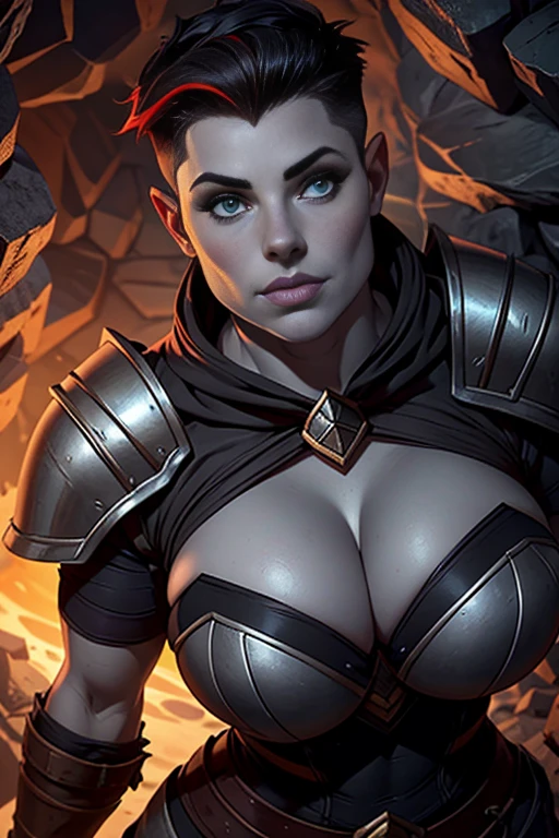 Stone golem woman 