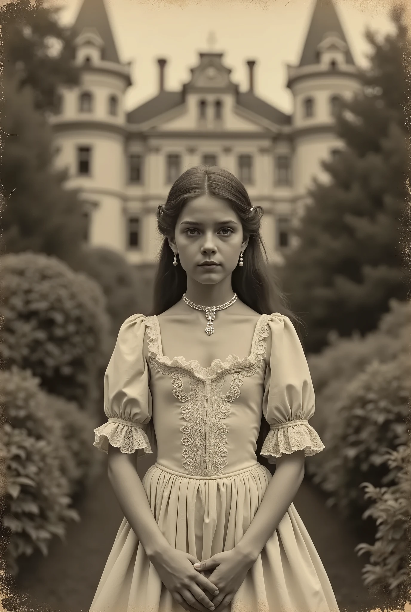 L’esprit d’une  fille de 8 ans cherchant ses parents décédés dans un cimetière. It is an evil spirit but does not appear as a dangerous being, it just has a white dress and a very red throat 