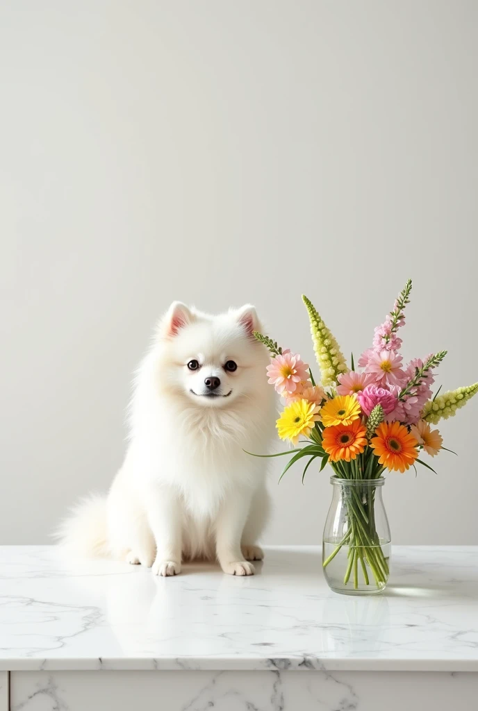 Artme, majestic dog in front of a wavy background with flowers, high contrast, shallow depth of field, blurry, bright, white,
<lora:artfullyPATTERN_SDXL_v1:0.8>