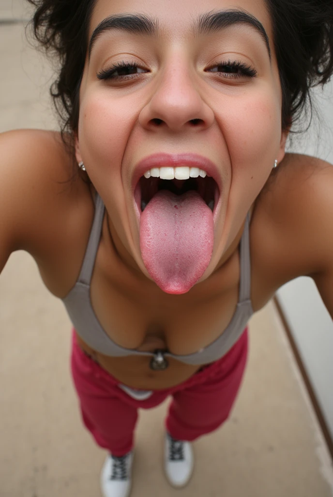 Female Tongue Mouth and Teeth - FLUX 1