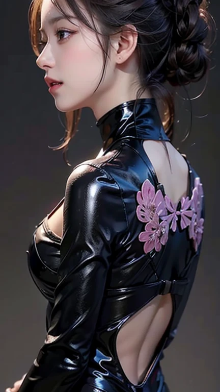 Super Sentai、Japanese special effects heroine,Japanese Supermodel、Sex Battle、hero costume、Slim Body、Big Breasts、Floral、クェクェ最高masterpiece、uhd,((Realistic Light, Highest quality, 8K, masterpiece :1.3)), Frank, One girl, Beautiful woman with perfect figure :1.4, stomach licking、licking、Babanaaa、Pipipupilslsls、Show as much skin as possible、