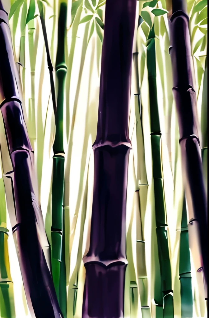 by Wu Guanzhong, ink and wash, girl in a bamboo forest, (by Zootopia:0.6), (best quality, perfect masterpiece, Representative work, official art, Professional, high details, Ultra intricate detailed:1.3)