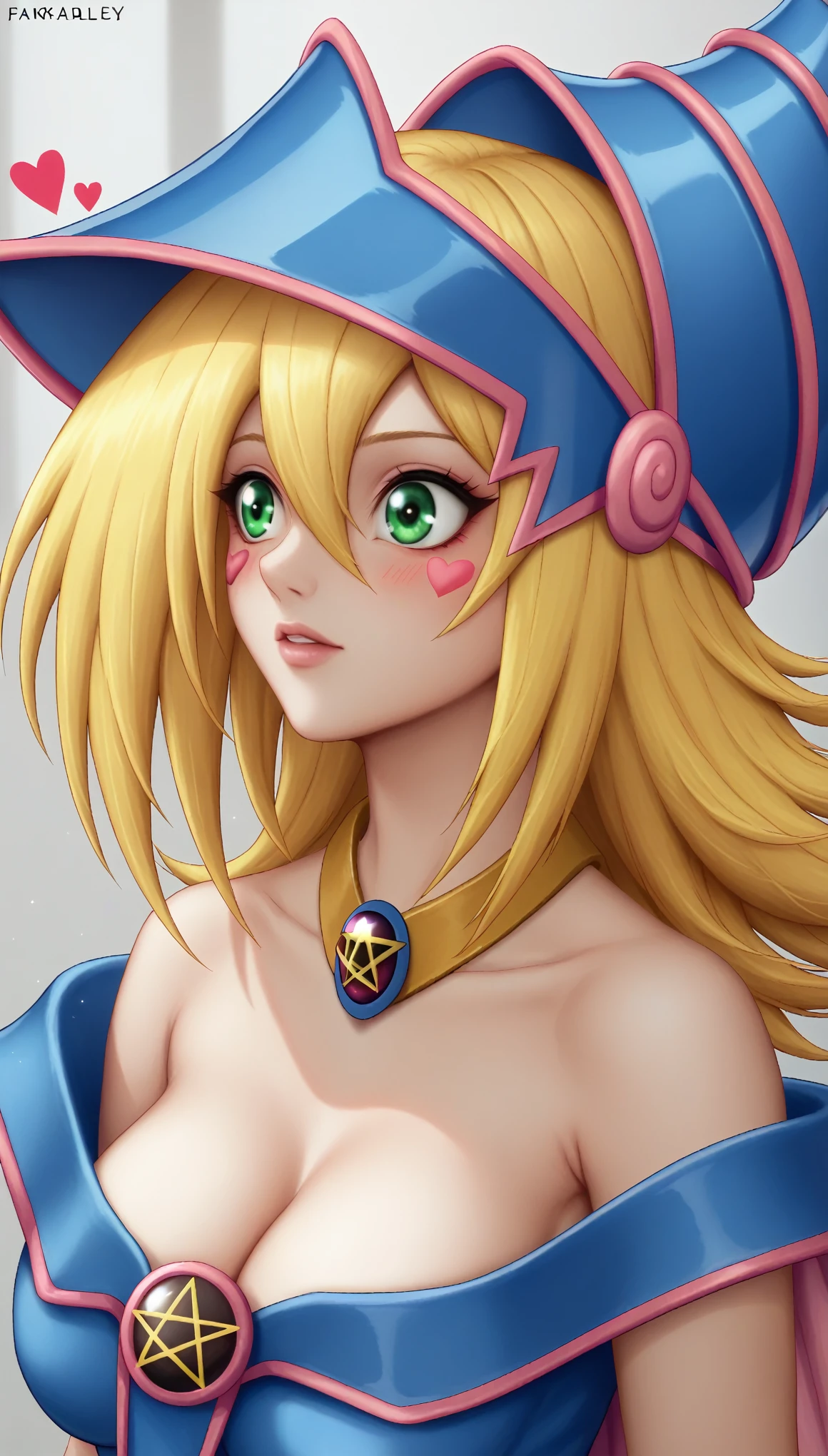 Dark magician girl NSFW, glass cover, upper body, side shot, alternate color, masterpiece, detailed illustration, lifelike, Pixiv top quality, exquisite, {{{Cute 1dark magician girl}}}, super beauty merging with the machine, elaborate shabby chic pattern, beautiful and shiny woman, half of my body is made of machine, transparent glass body, the machine inside is transparent, cinematic lighting, dynamic angle, dynamic pose, LAND OF VOLCANOES, depth of field. Magic macaw at the bottom. Magic hearts showing your VOLUPTUOUS body, BIG TITS, BEAUTIFUL, SENSUAL, BLUSHING from head to toe, WALK THROUGH THE VOLCANIC AREA, WALK CAREFULLY sexy, blonde hair INTERACTING WITH MAGMA MAGIC