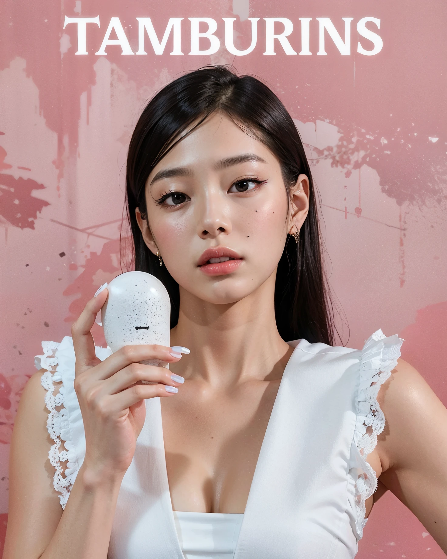 there is a woman sitting on a couch holding a remote, 奈良美智, 1 8 yo, sakimi chan, young and cute girl, chiho, narumi kakinouchi, takada akemi, young pretty gravure idol, asian girl, sakimichan hdri, belle delphine, japanese model