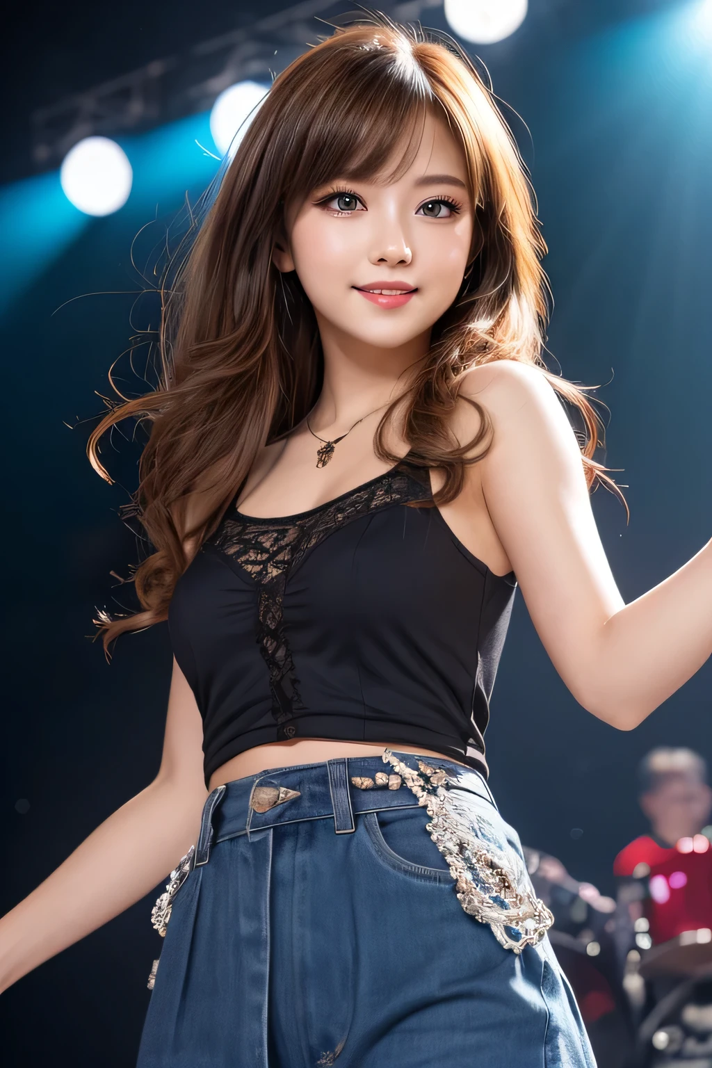 beautiful,K-POP idol,japanese idol,japanese actress,High resolution,beautiful skin,8K,RAW photo,highest quality,masterpiece,realistic,photo-realistic,clear,professional lighting,beautiful顔,highest quality,超High resolution,beautiful eyes,sexy,beautiful唇,white teeth,beautiful歯列,smile,whole body,beautiful脚,tight mini skirt,beautiful butt