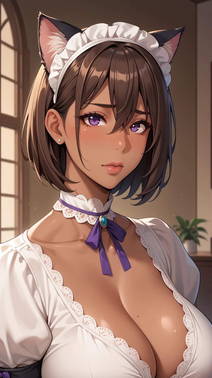 nsfw,hyperrealistic anime,curvy gyaru,tanned gyaru,at home,dark brown hair,pov handjob,look at viewer,earring,excessive cum on face,bukkake,aroused and happy,(holding penis in hand),off-the -shoulder blouse