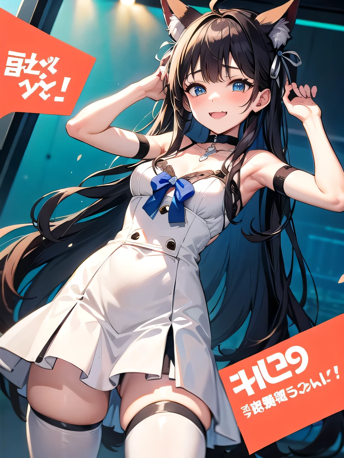 magazine cover, <lora:Anime Magazine Cover V1:0.6>