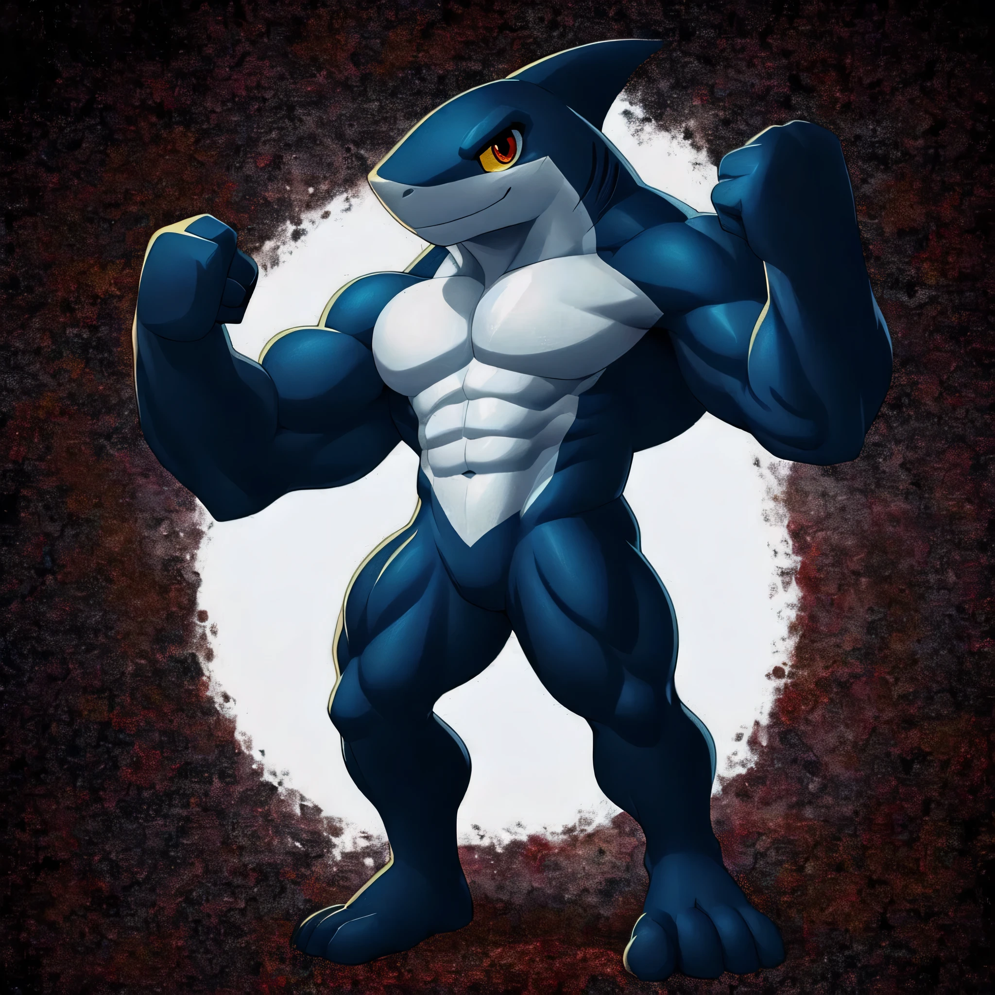 Character design, hi-res, good graphics, great anatomy, anatomically correct, detailed body, inspired by (Rokudenashi, bna v5, dangpa), shark
