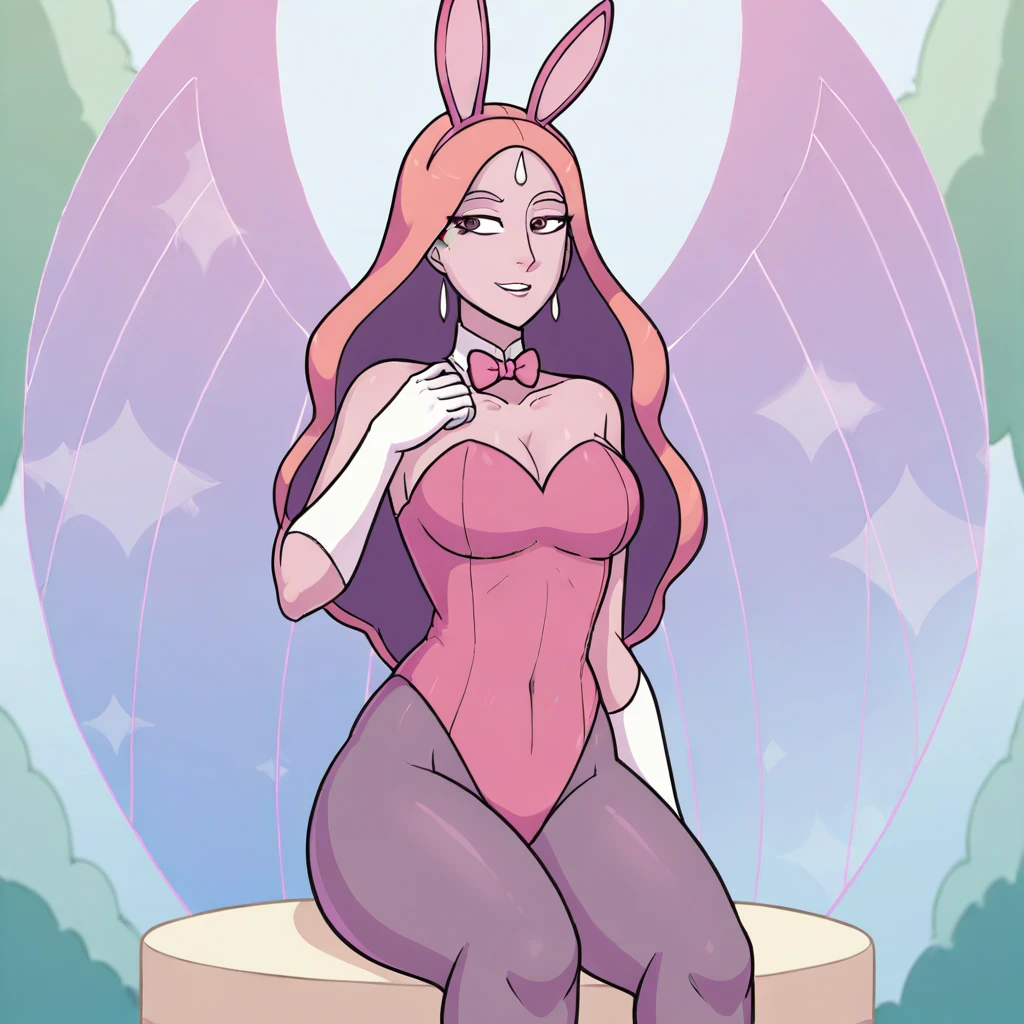 Queen Angela (She-ra and the Princesses of Power), Women, Futanari, huge cock, cock in sight, big breasts, wearing a sexy nun outfit, alone