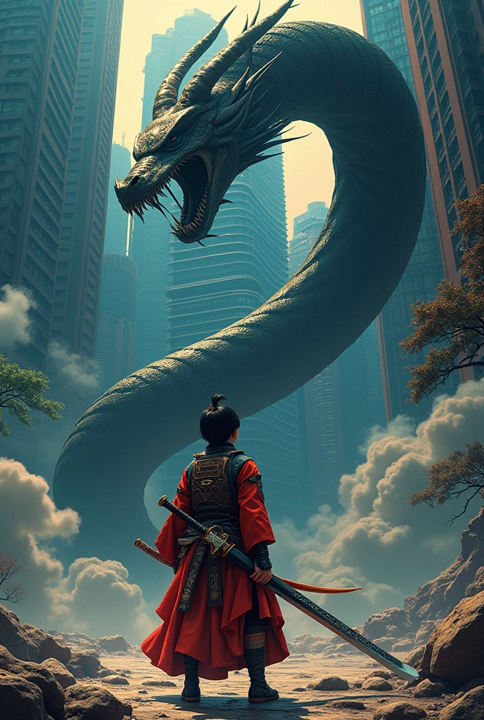 Fusion of a bull and a snake By Greg Rutkowski, in the style of Francis Bacon and Syd Mead and Norman Rockwell and Beksinski, open ceiling, highly detailed, painted by Francis Bacon and Edward Hopper, painted by James Gilleard, surrealism, airbrush, Ilya Kuvshinov, WLOP, Stanley Artgerm, very coherent, triadic color scheme, art by Takato Yamamoto and James Jean