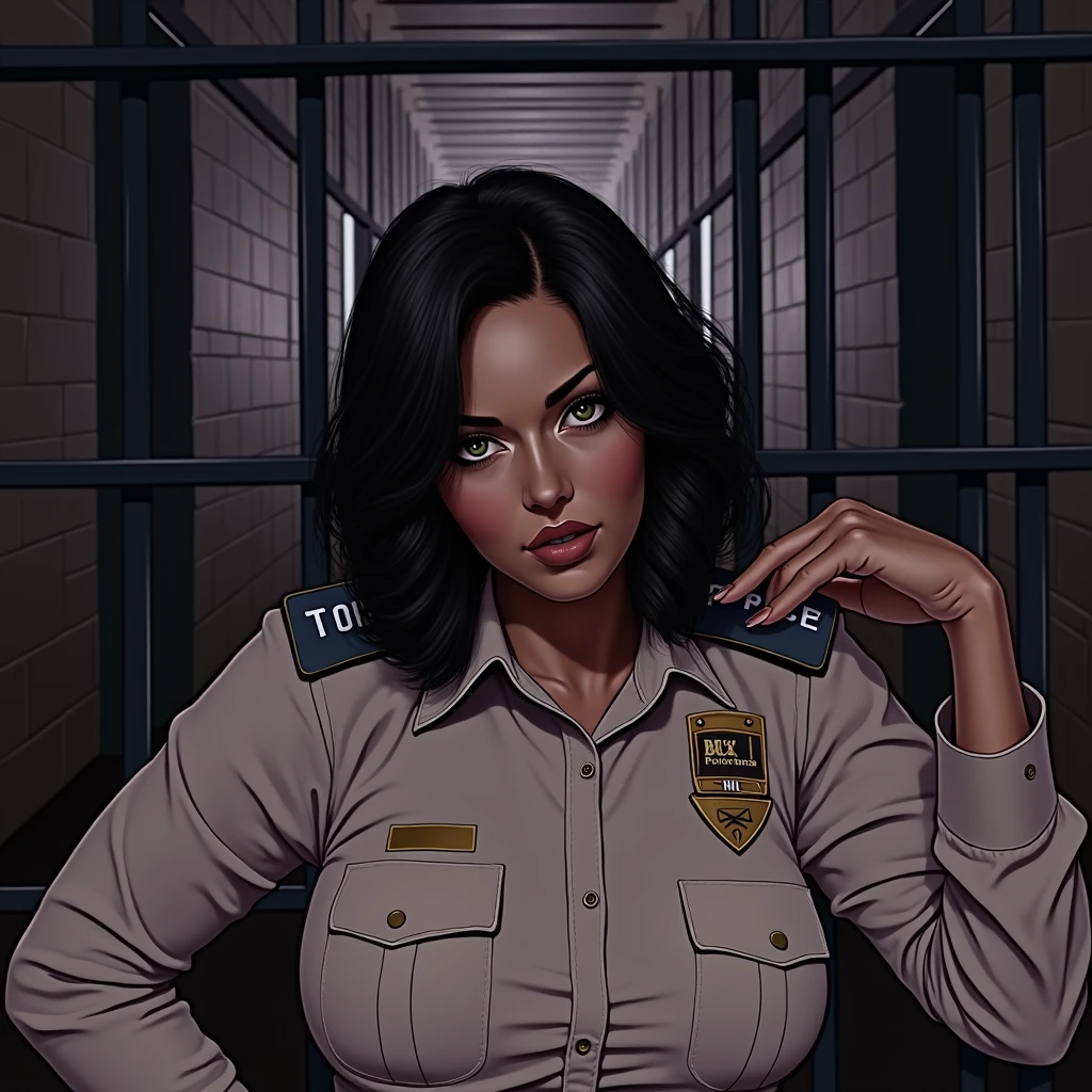 1girl, beautiful girl, wonder woman, hanging, (((shackles)), ((shackles and arms down, chain leads, metal collar, wrists tied)), bondage, slavery, restraint, 2man on background, best quality, masterpiece, ultra high res, (photorealistic:1.4), RAW photo, (no floor).