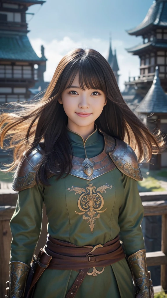 a fromisjiheon, smiling, (ultra realistic:1.1), (standing in forest:1.2), (close-up photo:1.5), (great black armor:1.1), intricate, <lora:fromisjiheon23-dreambooth-v1:1>
