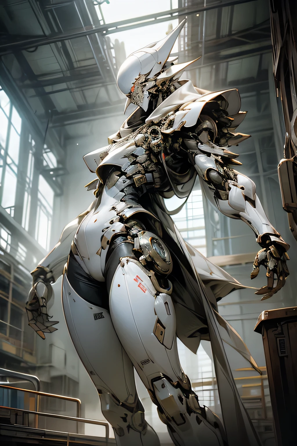 ((Best quality)), ((masterpiece)), (detailed:1.4), sfw(Ultra Quality,Unparalleled Masterpiece,Ethereal:1.4)(Gigantic Breasts:1.6)(breasts squeeze: 1.3)(bimbo 1.5)(Disproportional Tits: 1.5, an image of a beautiful cyberpunk black female with braids on head,HDR (High Dynamic Range),Ray Tracing,NVIDIA RTX,Super-Resolution,Unreal 5,Subsurface scattering,PBR Texturing,Post-processing,Anisotropic Filtering,Depth-of-field,Maximum clarity and sharpness,Multi-layered textures,Albedo and Specular maps,Surface shading,Accurate simulation of light-material interaction,Perfect proportions,Octane Render,Two-tone lighting,Wide aperture,Low ISO,White balance,Rule of thirds,8K RAW, anime - style woman in a white and black outfit with a gun, cyborg merchant girl,