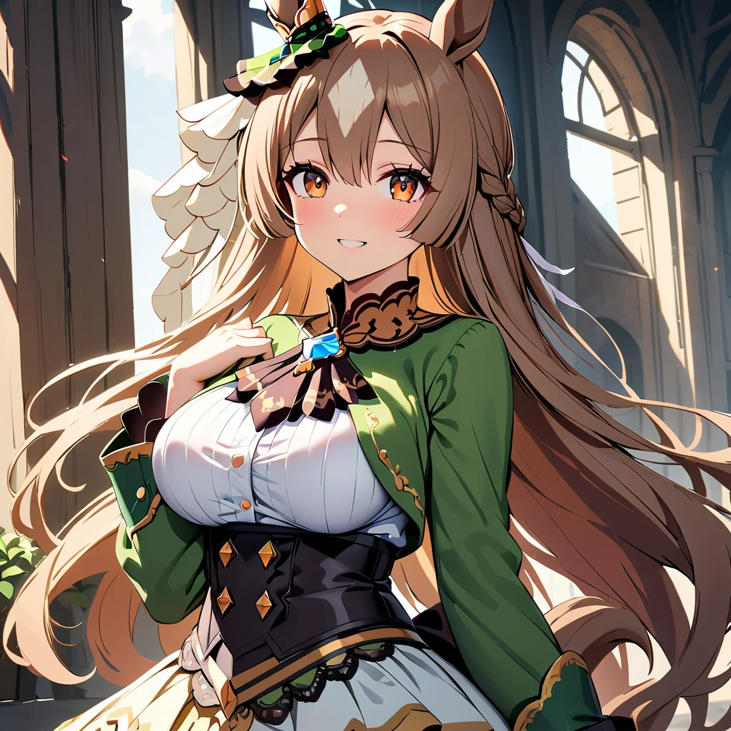 (masterpiece), (best quality), detailed,
1 girl, soro, twintails, long wavy hair twintails.hairs between eyes,dark green eyes ,dark green hair, (magical girl:1.2),
bow, dress, (pink:0.6), over legwear, boots, too many frills, too many bow, standing,striped panties.magical stick, mechanical stick, magic cercle, frying,