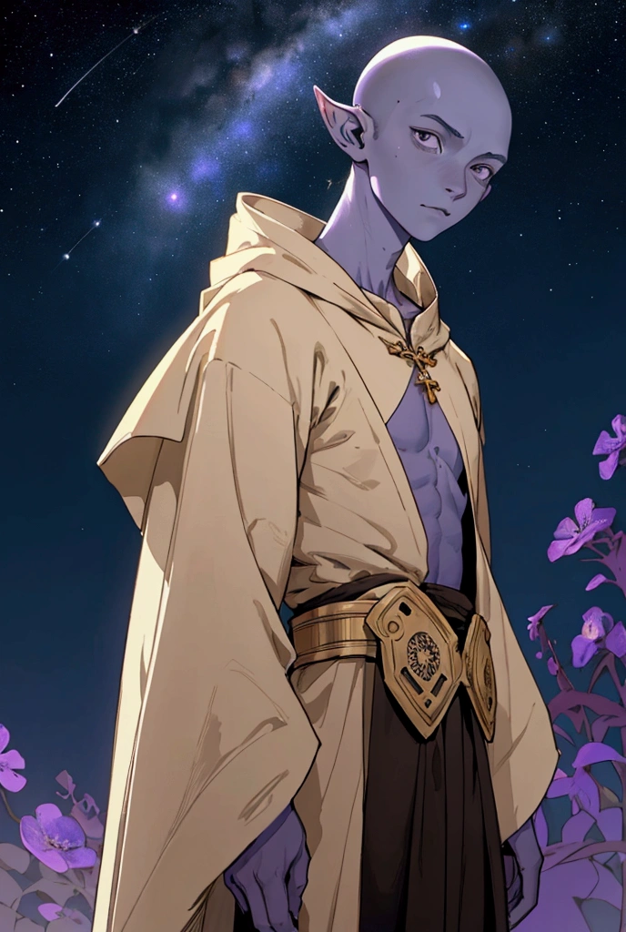 Alien holding a star