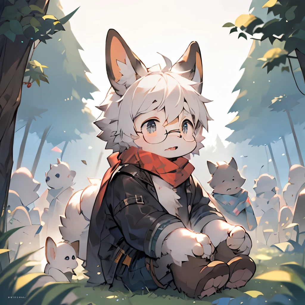 (comic,sequence,doujinshi,manga,4koma,speech bubble,multiple poses,detailed bulge,grey underwear,crotch focus:1.35),(anthro),(mammal:0.8),(feral:0.5),(nsfw,anatomically correct:1.25),(masterpiece),ultra-detailed,best quality.
BREAK
A (aroused:2) slim short young smaller (male:1.2) child,he is (black fur:1.25) grey hair (pink eyes) (domestic dog:1.35) cub shota.he has 4 fingers and 4 toes and pink nose and paws,his paws with pink pawpads. (naked), (bare body), Maple Grove, (love:1.2), (heart:1.2), Maple leaves, Maple leaves are all over the ground, clear blue skies, suns, solo person, Look into the distance, In the woods, maple trees, Beautiful picture, Falling maple leaves, Maple leaves cover the ground, Fluffy black tail, Fluffy grey hair, Leaning behind the tree, Maple leaves float in the air, Yellow leaves float in the air, autumnal.
BREAK 
outdoors,outside,scenery,detailed background,amazing background,orange background,autumn theme.
BREAK
[by canyne khai],[[by milkytiger1145]],[[by Dagasi]],[[by Yupa]],[by null-ghost],[[by Hioshiru]],[[[by syuro]]],[[by zackary911]],[by chunie],[by takemoto-arashi].