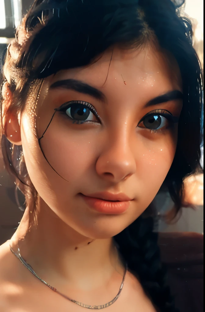 anime ai , realistic face