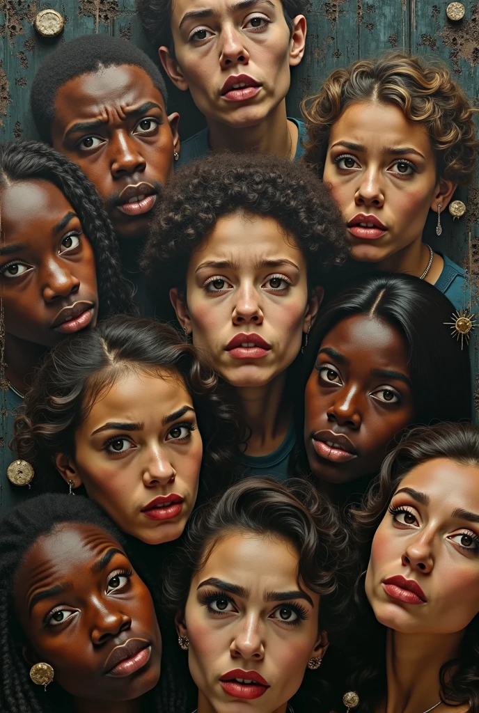 4k, photo reel, Photo ultra réaliste, meilleur qualité, très détaillée, sexy, une belle jeune femme noire, 20 ans, foncé de peau, cheveu bouclé attaché, sans filtre de beauté, naturelle, detailed eyes, photo portrait, photo identité